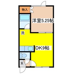 カーサビバーチェ（文苑）の物件間取画像